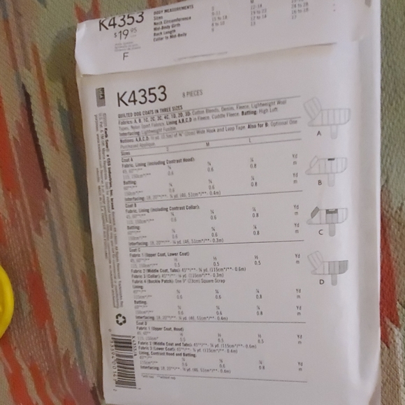 Kwik sew k4353 - Picture 2 of 3